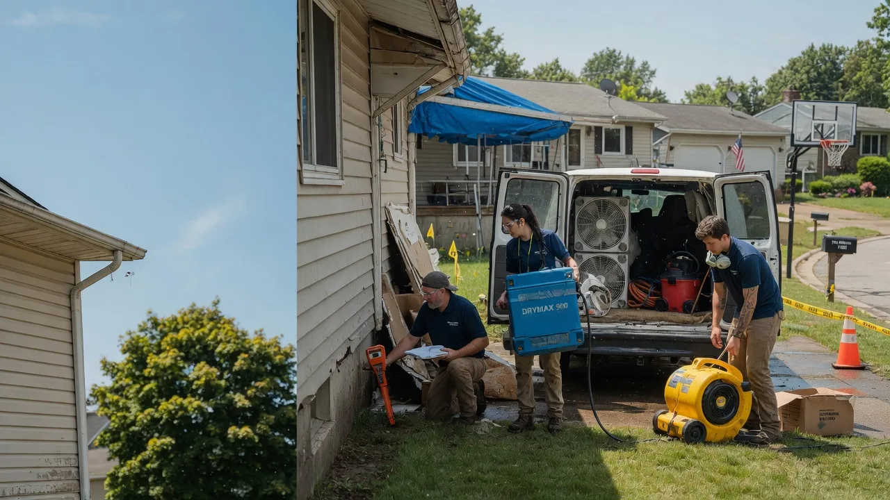 Ceiling Leak Cleanup in Houghton, IA near me